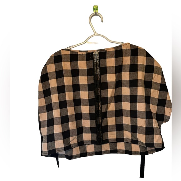 Morgan Lane Black and Tan Checkered Pajama Set - Picture 4 of 4